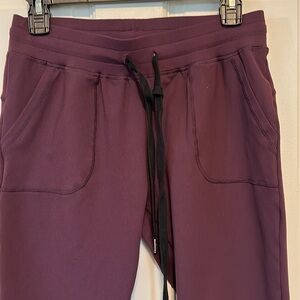 Zyia Plum Purple Drawstring Joggers / Pants size small